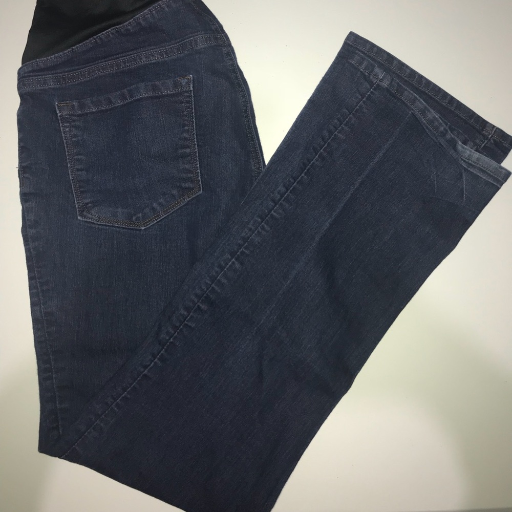 LOFT maternity jeans boot cut Size 12